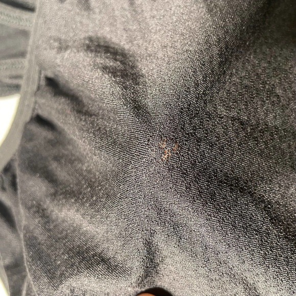 Lululemon No Limits Tank Top With Built In Bra Black Yoga‎ Mesh Airy Size 4 - Picture 4 of 5